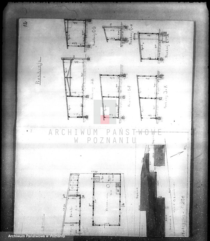 Obraz 16 z jednostki "Wytwórnia chemiczna Nitrolak w Poznaniu /zatwierdzenie projektu urządzania/"