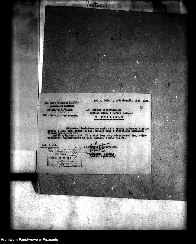 Obraz 8 z jednostki "Majątek Rataje powiatu konińskiego przymusowy wykup"