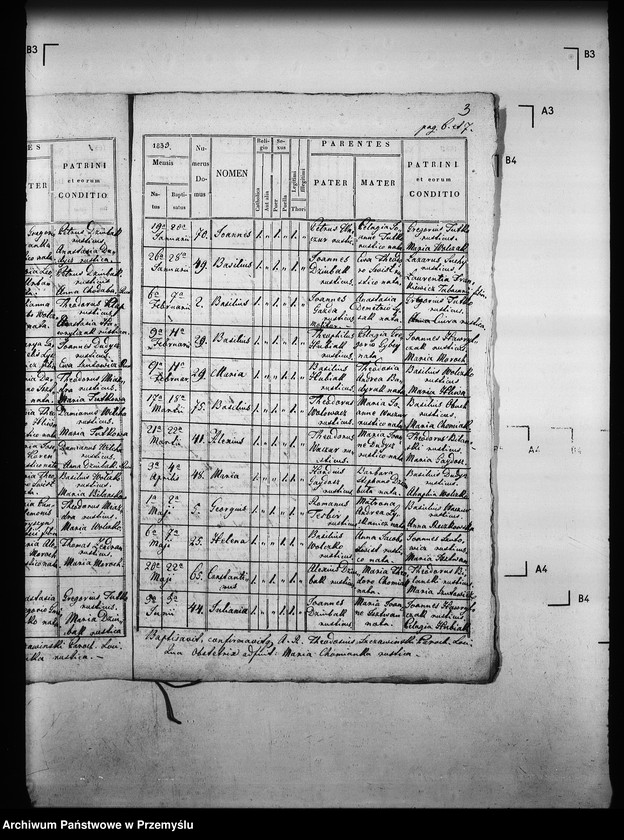 Obraz 9 z jednostki "[Kopie ksiąg metrykalnych parafii Regetów Wyżny z filiami Regetów Niżny, Skwirtne (dekanat Gorlice)]"