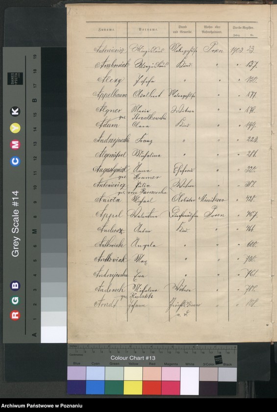 Obraz 4 z jednostki "Skorowidz zgonów"