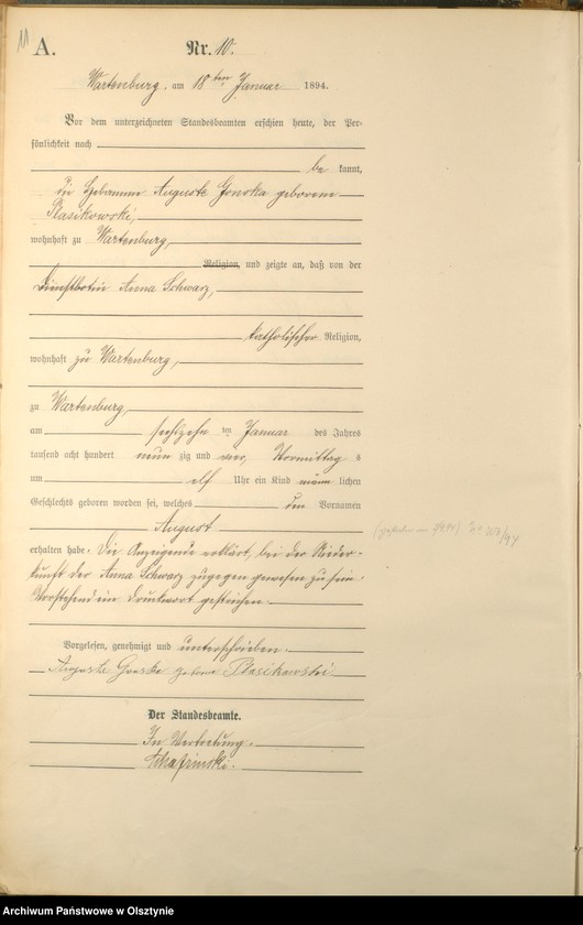 image.from.unit.number "Geburts-Haupt-Register Nr 1 - 218"