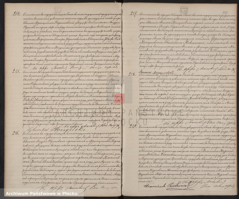 image.from.unit.number "Akta urodzeń, małżeństw i zgonów"