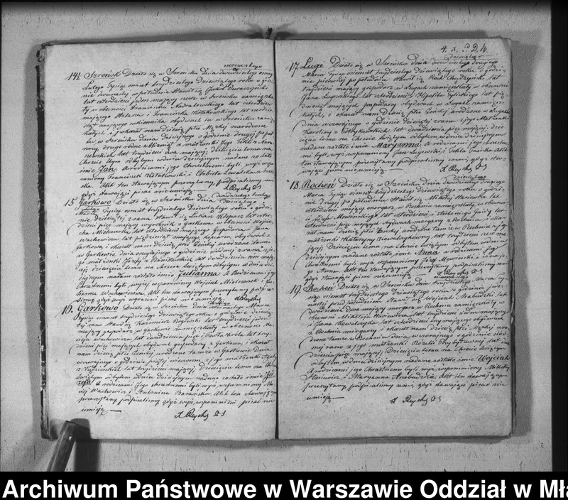 Obraz 6 z jednostki "Akta urodzeń, małżeństw i zgonów"