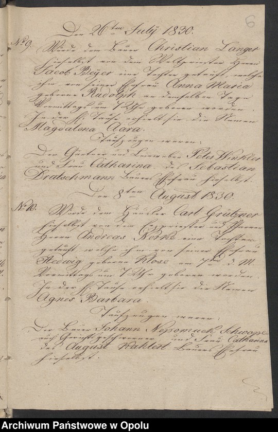 image.from.unit.number "Duplikate der Kirchen-Matrikel von Grosz-Briesen [Gross Briesen]1830-1858 [kościół filialny w Brzezinach parafii rzymskokatolickiej w Skoroszycach (Friedewalde)]"