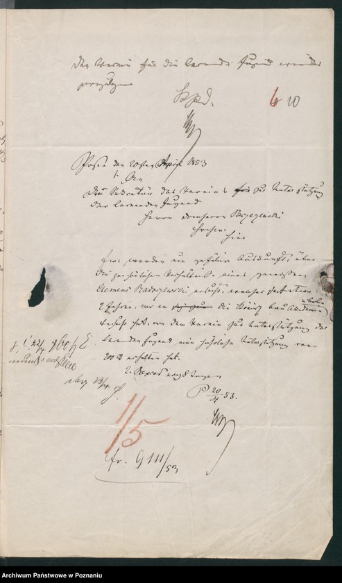 Obraz 14 z jednostki "A. betr. Klemens von Radoszewski"