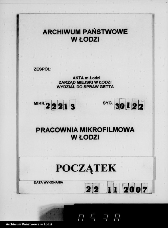 Obraz 1 z jednostki "Lebensmitteleinkauf. Aufträge, [Lieferscheinen und Rechnungen] 17726-17760 [Dostawa jarzyn do Getta]"