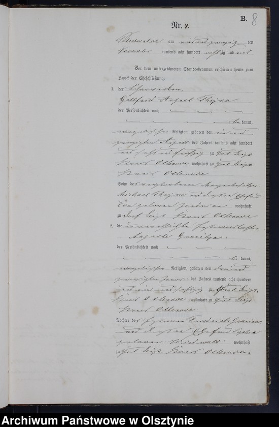 image.from.unit.number "Heiraths-Haupt-Register Nr 1 - 4"