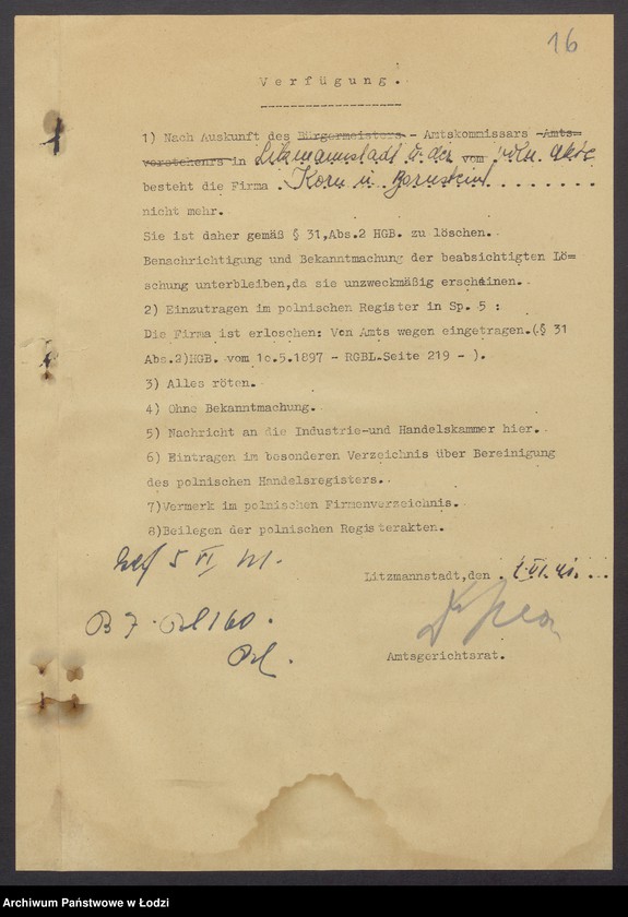 Obraz 18 z jednostki "Fiszel Korn i Hers Icek Borenstein – sprzedaż gotowej garderoby"