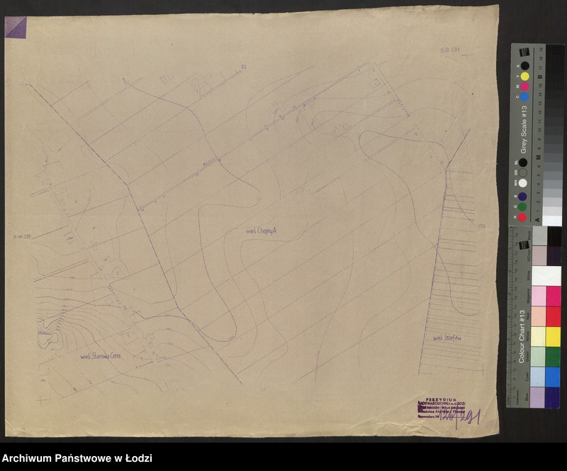 Obraz 1 z jednostki "Plan miasta Łodzi. Sekcja SO 101"