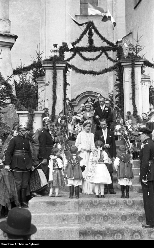 image.from.unit.number "Ślub hrabiego Benedykta Tyszkiewicza z księżniczką Eleonorą Radziwiłł"