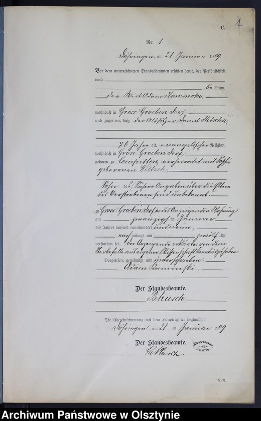 image.from.unit.number "Sterbe-Neben-Register Nr 1-31"