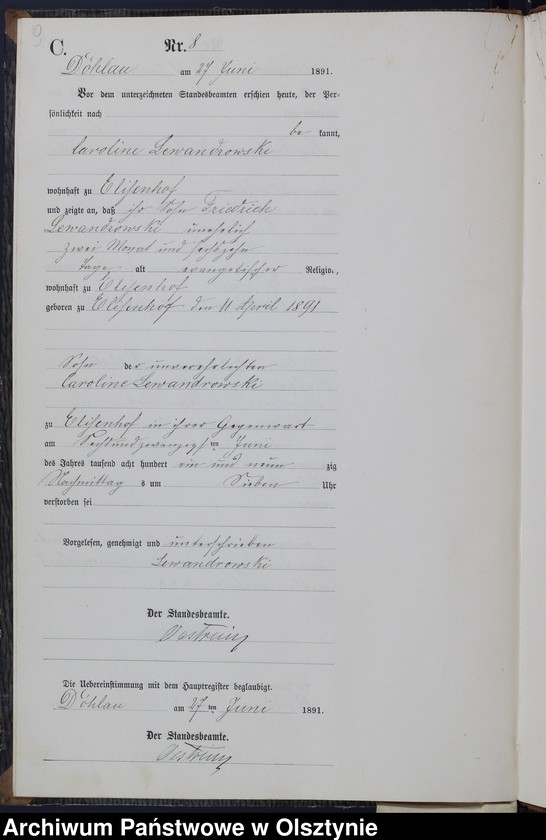 image.from.unit.number "Sterbe-Neben-Register Nr 1 - 16"