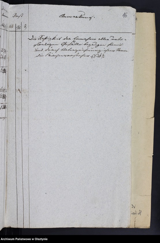 image.from.unit.number "Rechnung über Einnahme und Ausgabe für die Kirche zu Sonnenborn"