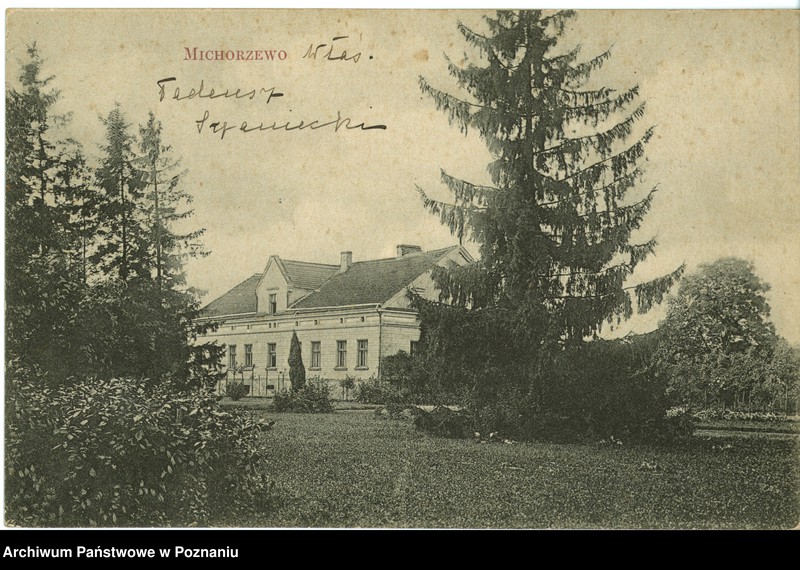 Obraz 1 z jednostki "Michorzewo - pałac Sczanieckich"