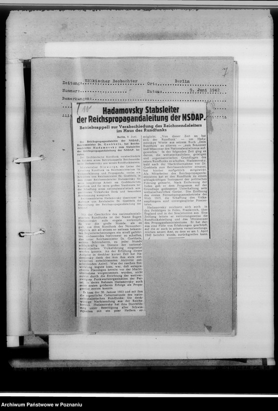Obraz 11 z jednostki "[Wycinki z prasy przedstawiające biografie wybitnych osobistości ze świata politycznego i wojskowego z krajów europejskich i pozaeuropejskich]"