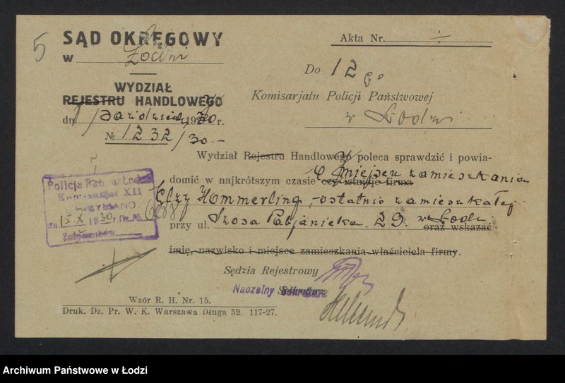 Obraz 7 z jednostki "Elza Hemmerling – sklep rzeźniczy"