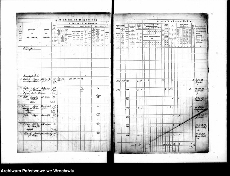 image.from.unit.number "Klassensteuerrolle nebst Eikommens - Nachweisung"