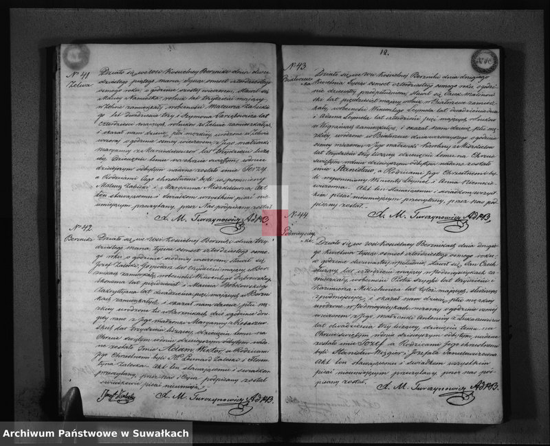 image.from.unit.number "Księga Duplikat Parafii Berznickiey z R-u 1848"