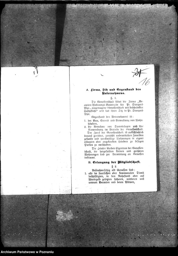 Obraz 20 z jednostki "Kooperatywy [spis kooperatyw i spółek budowlanych, urzędniczych i robotniczych]"