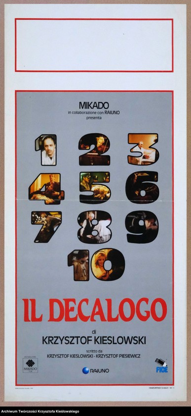 Obraz 14 z kolekcji "Plakaty do filmów Krzysztofa Kieślowskiego111"