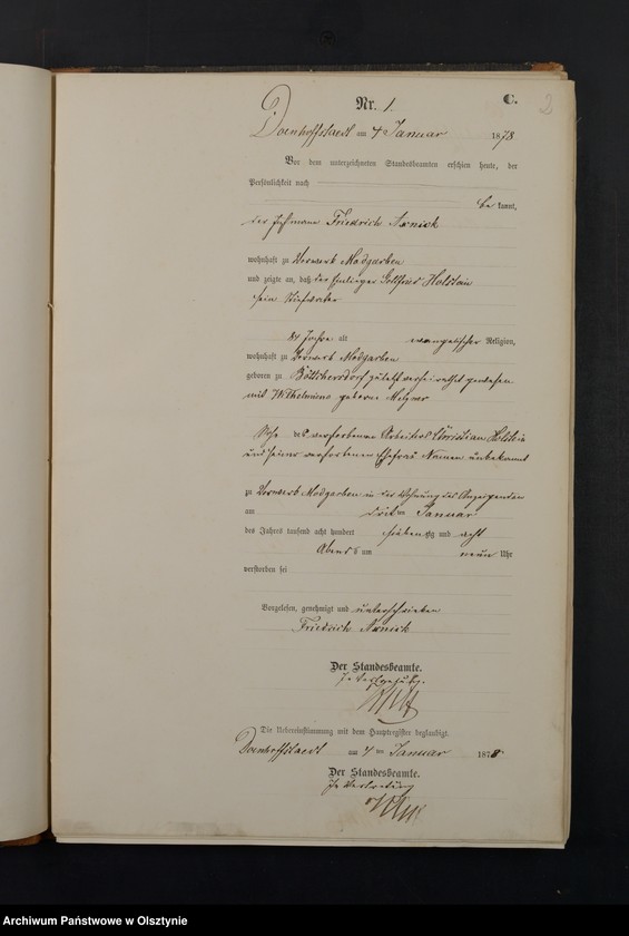 image.from.unit.number "Sterbe-Neben-Register Nr 1 - 103"