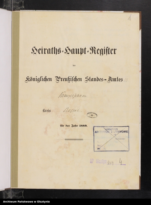 image.from.unit.number "Heiraths-Haupt-Register Nr 1 - 7"