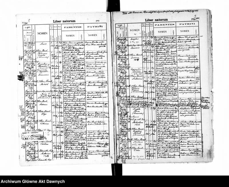 image.from.unit.number "Parafia: Kałusz. Dekanat: Dolina. Księga metrykalna urodzeń dla całej parafii."