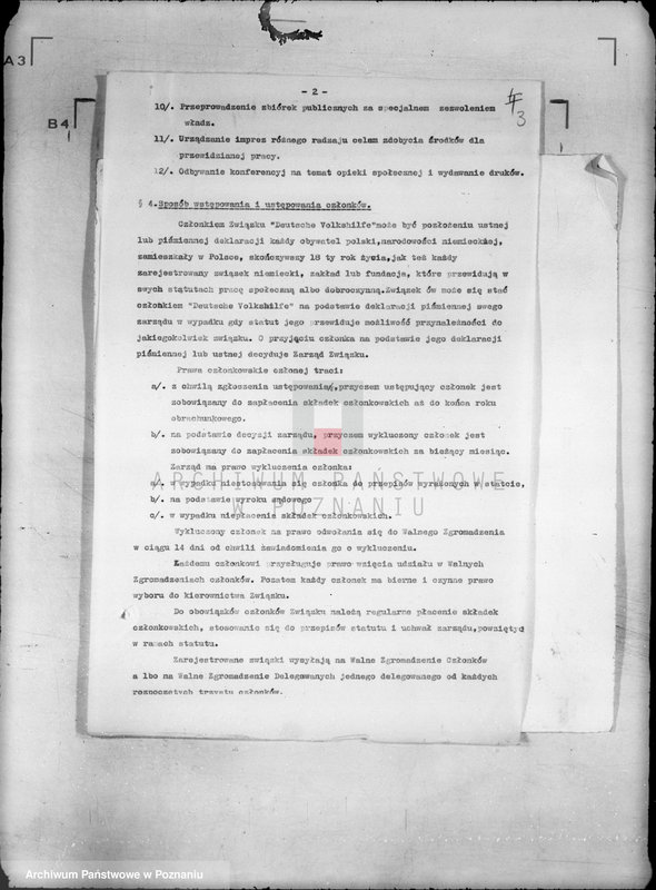 Obraz 7 z jednostki "/Deutsche Volkshilfe/ w Poznaniu"