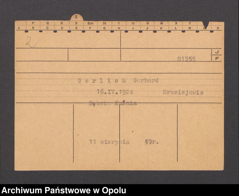 Obraz 4 z jednostki "[Bruchmüller Karl, ur. 24.3.1880, zam. Beuthen]"