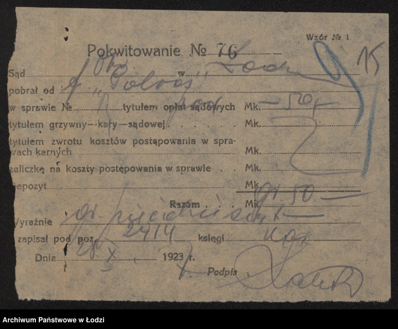 Obraz 17 z jednostki "Towarzystwo Transportowo-Handlowe "Polros" właściciele A.Szumacher i I.Szmulewicz"