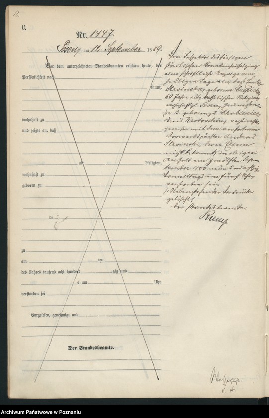 Obraz 15 z jednostki "Księga zgonów t. IV"