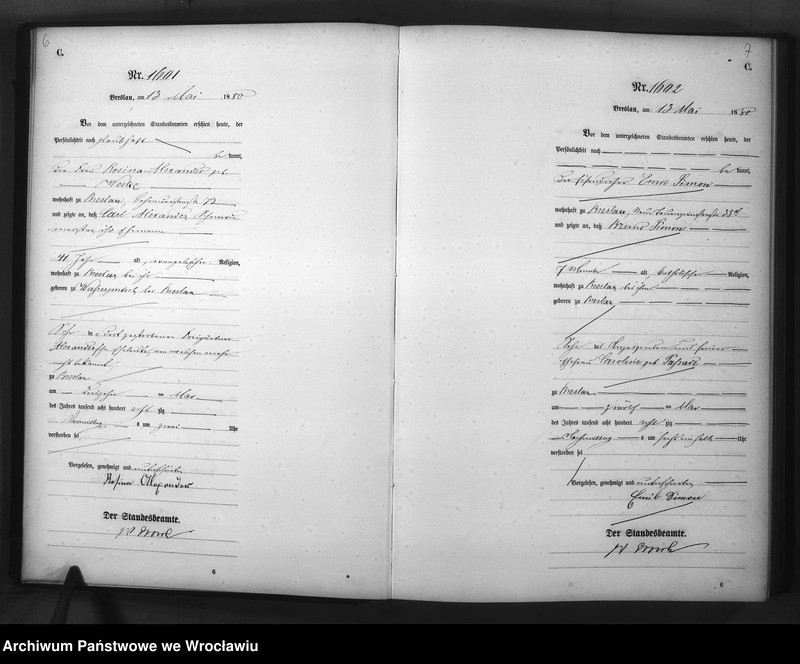 image.from.unit.number "Sterbe-Haupt-Register Breslau II 1880 Band 5"