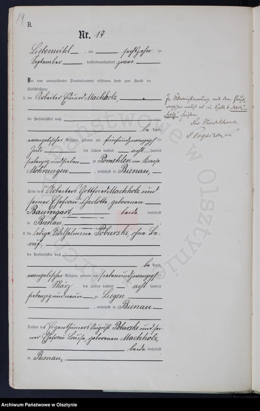 image.from.unit.number "Heiraths-Neben-Register Nr 1 - 29"