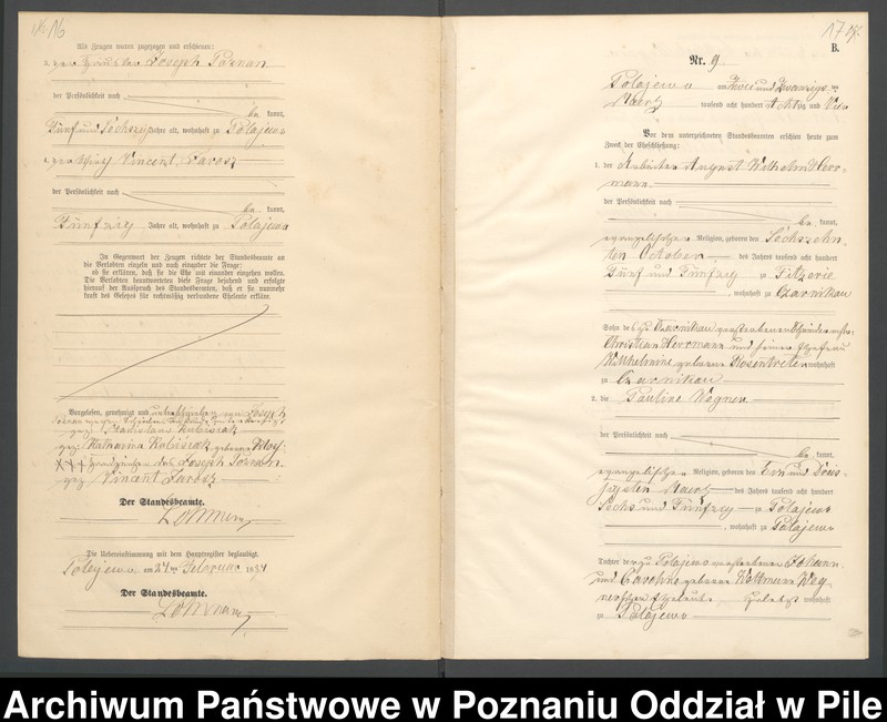 Obraz 11 z jednostki "Księga małżeństw"