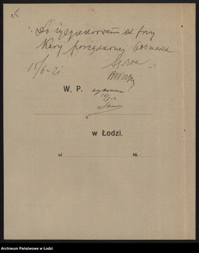 Obraz 17 z jednostki "Jakób Sochet – wyrób towarów bawełnianych"