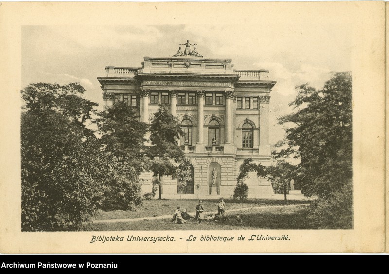 Obraz 1 z jednostki "Warszawa - Biblioteka Uniwersytecka"