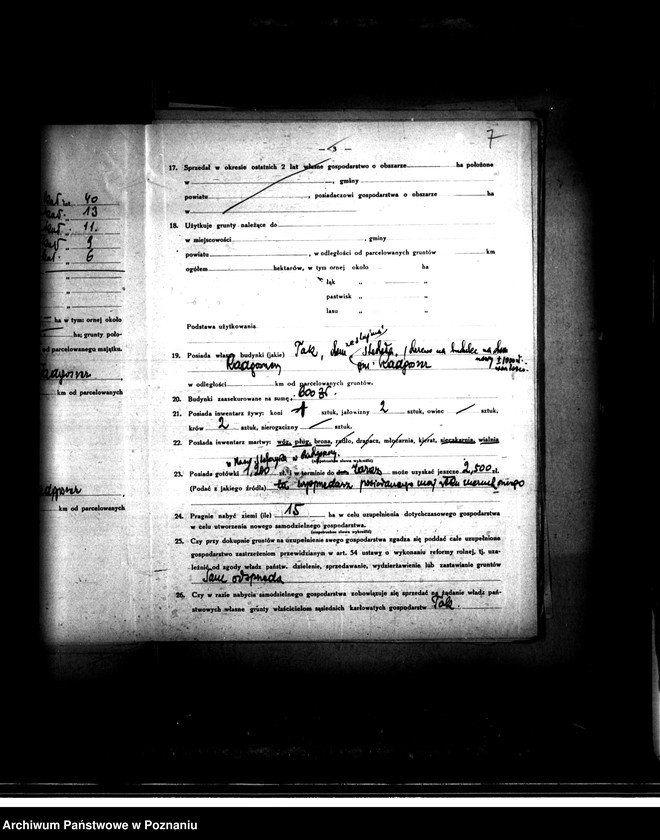 Obraz 11 z jednostki "Operat szacunkowy majątku Twierdzyń powiatu mogileńskiego"