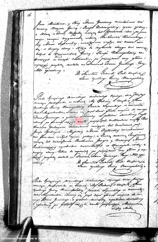 image.from.unit.number "Akta Zaślubionych Gminy Krasnopolskiey R-ku 1823. Powiat Seyneński. Województwo Augstowskie."