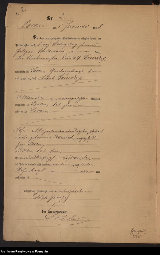 Obraz 5 z jednostki "Księga zgonów t. I"