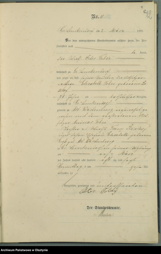 image.from.unit.number "Sterbe-Haupt-Register Nr 1 - 79"