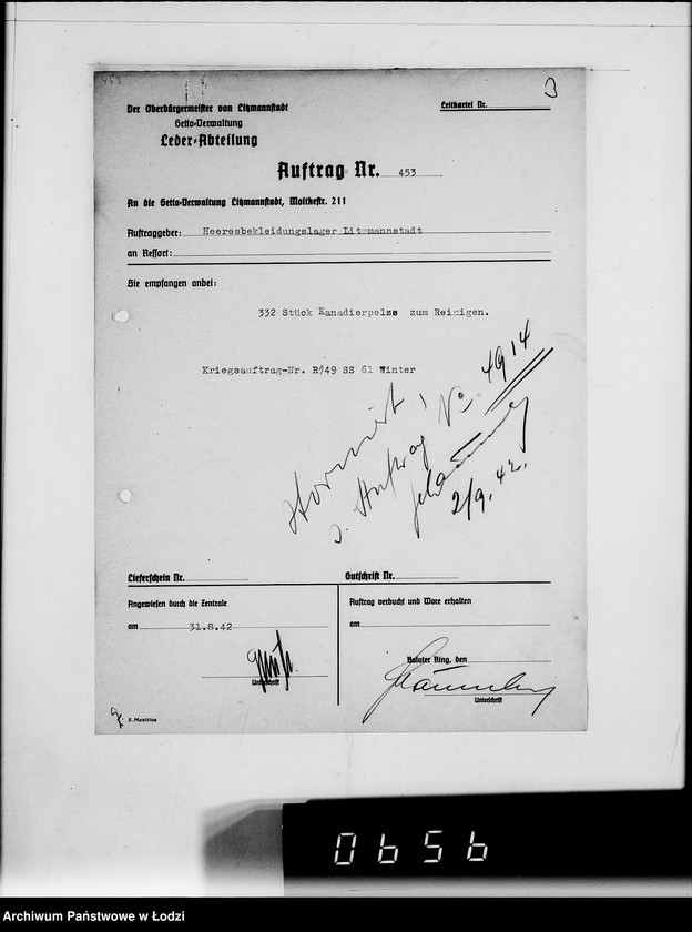 Obraz 7 z jednostki "4914 Kriegsauftrag R.149 SS-61 Winter Rein. von Pelzen HBA L