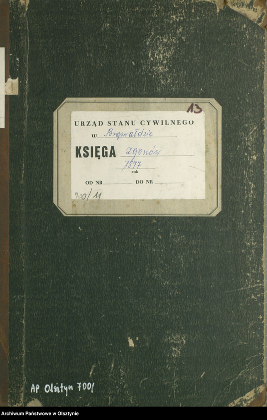 image.from.unit.number "Sterbe-Haupt-Register Nr 1 - 71"