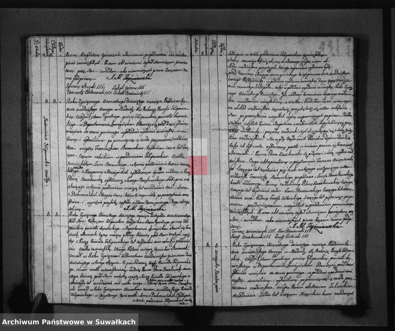 image.from.unit.number "Akta Zaślubionych Gminy Filipowskiey od 1go Maja 1810 Ru aż do ostatnich dni Grudnia 1811 r."