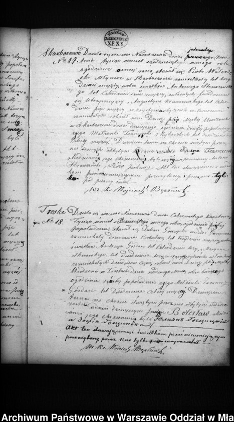 image.from.unit.number "Akta urodzeń, mnałżeństw, zgonów"