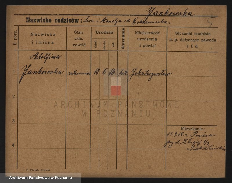 Obraz 5 z jednostki "Jankowski (samotne kobiety)"