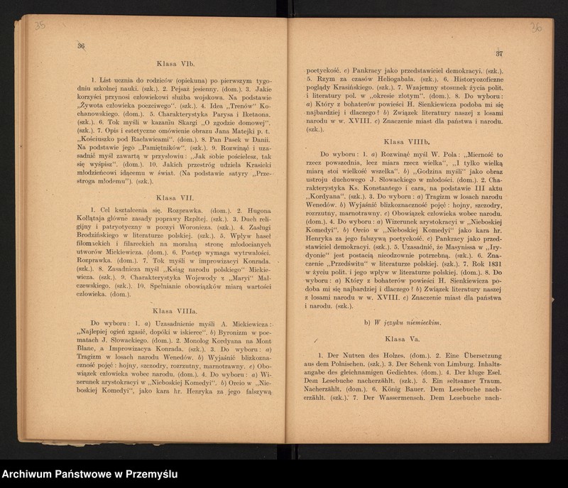 image.from.unit.number "Sprawozdanie Dyrekcji c.k. Gimnazjum w Bochni za rok szkolny 1913/14"