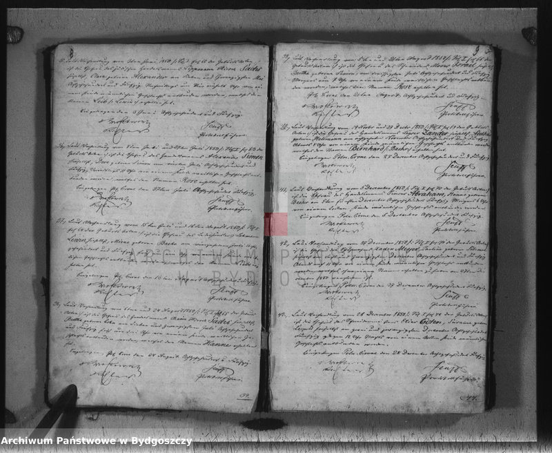 image.from.team "Akta metrykalne żydowskiej gminy wyznaniowej w Koronowie, pow. Bydgoszcz"