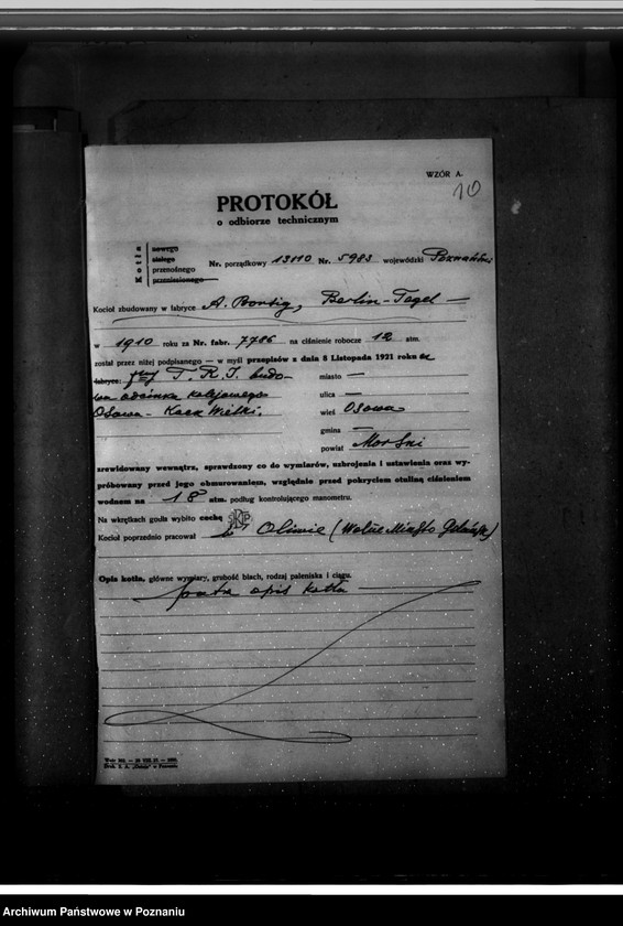 Obraz 15 z jednostki "Towarzystwo robót inżynieryjnych "Tri" w Poznaniu nr woj. 5983"