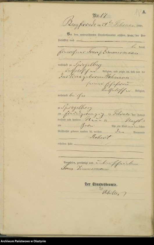 image.from.unit.number "Geburts-Haupt-Register Nr 1 - 103"