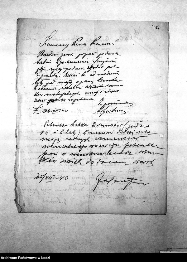 Obraz 20 z jednostki "[Podania o umieszczenie dzieci w domu sierot, żłobku, przedszkolu, na kolonii]"